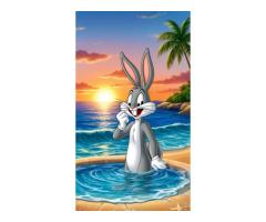 Сказка: Как Русалочка кролика Багза Банни учила плавать на Кони-Айленде в Нью-Йорке