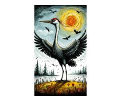 Сказка о том, как Журавлик летом Жару в Орёл привёл