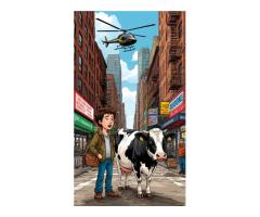 Сказка про то, как коровы Нью-Йорка вместо молока стали давать Кока-Колу