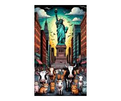 Сказка про то, как коровы Нью-Йорка вместо молока стали давать Кока-Колу