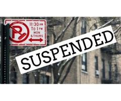 Нью-Йорк приостанавливает правила парковки для очистки города от снега