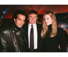 Дэвид Копперфилд и Клаудия Шиффер обручились на острове Эпштейна