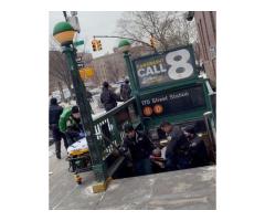 На станции 170th Street в районе Grand Concourse (Bronx), произошла стрельба