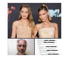 Сестер Хадид нашли в файлах Эпштейна